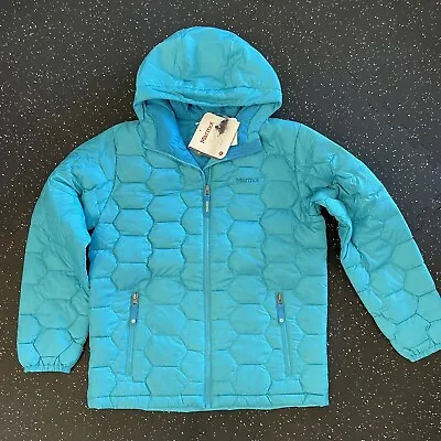Marmot Girl's Ama Dablam 77910| Marmot Girl’s 700 Fill Hooded Down Jacket  XL • $65