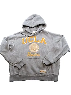 Women’s UCLA Hoodie Size Medium Heather Gray H&M Long Sleeve  • $11.40