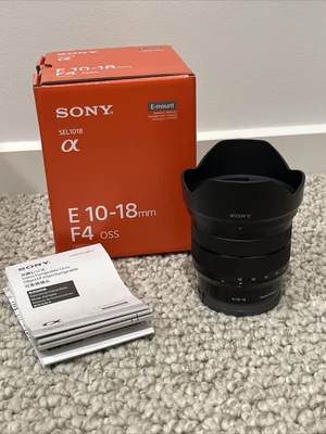 $315 • Buy Sony E Mount 10-18mm F/4 OSS Lens 