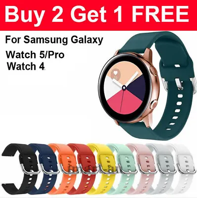 For Samsung Galaxy Watch 5 Pro Watch 4 Classic 46/44/42/40/41/45mm Strap Band • $4.99
