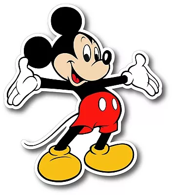 Mickey Mouse Kids Cartoon Decal Sticker 3m Usa Car Truck Vehicle Window Wall • $1.99