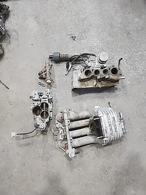 86-88 Mazda RX7 NA Intake Manifold W/ Fuel Rail & Throttle Body S4 FC 13B  • $300