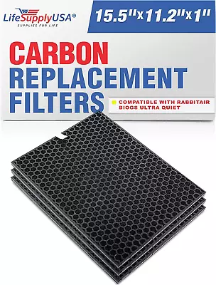 Activated Carbon Deodorizer Charcoal Filter Compatible With Rabbit Air Biogs SPA • $35.99