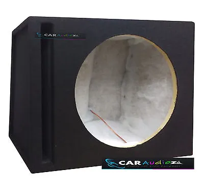 15  38cm Slot Ported Black Car Sub Woofer MDF Box Bass Enclosure Orion JL Audio • $190.04