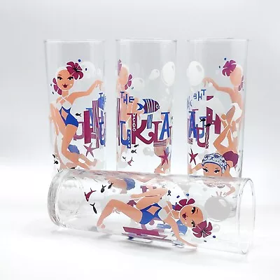 Mai Kai Hukilau Limited Edition Joe Vitale 2023 Tiki Glasses Set Of 4 • $174.99