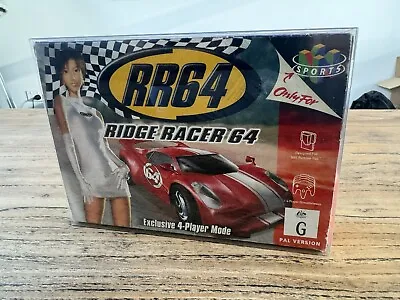 Ridge Racer 64 RR64 Nintendo N64 AUS PAL Version Boxed With Manual🔥HOT GAME🔥 • $169