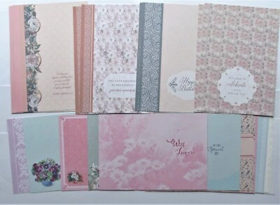 £2.99 • Buy Kanban 20 A4 Assorted Decorative Card Inserts Incs Landscape Cards