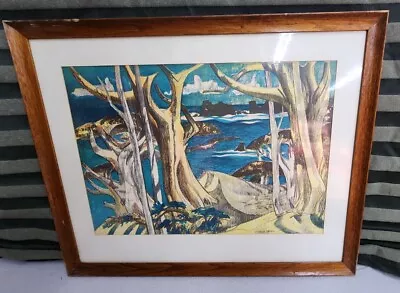 Vintage Millard Sheets Field Signed Limited Edition Framed Lithograph • $399.99