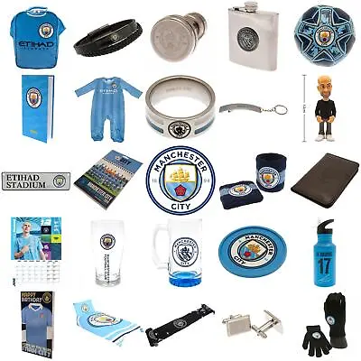 Manchester City FC MCFC Blue Moon Signature Gift Set Secret Santa • £15.19