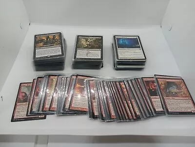 Magic The Gathering Lot Of Black And Reds Lot Of 300+ All Penny Sleeved • $9.99