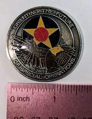 2001 Hurlburt Field Commando Pride Airman Center Challenge Coin  Spec OPS • $6.99