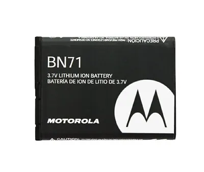 Motorola BN71 OEM Battery W845 Quantico V860 Barrage QA30 Hint QA1 Karma I856 • $4.99