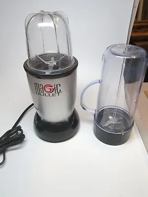 Magic Bullet MB1001 Blender Low Use TESTED 2 Containers 2 Choppers Clean Works • $28.88