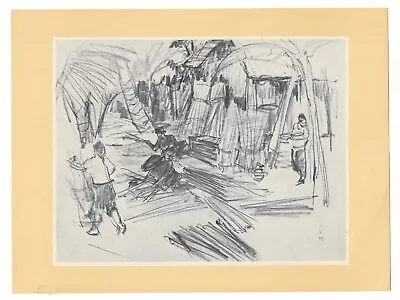 (35) Build House Vietnam War Art Sheet Viet Cong Poster Orig. • $1.99