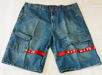 VTG Girbaud Marithe Francois Men's Jean Denim Shorts Rare Pockets Size 44m Y2K • $19.99