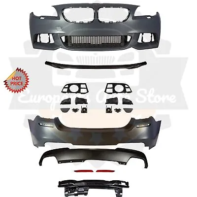 BMW F10 MTECH FRONT & REAR COMPLETE BUMPER KIT FOR 2014+ F10 550i SEDAN. NO PDC • $998