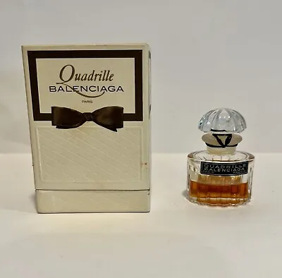 Quadrille Balenciaga Perfume 1/4 Fl.oz. Ref. 4201 In Box • $97