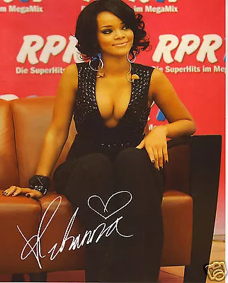 £5.99 • Buy Rihanna Autograph Signed Pp Photo Poster