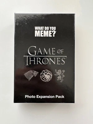$18 • Buy What Do You Meme? Game Of Thrones Photo Expansion Pack - Free Postage