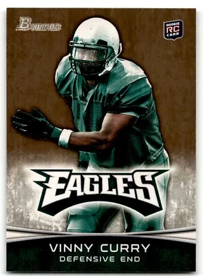 2012 Bowman Vinny Curry Rc Philadelphia Eagles #158 • $1.50