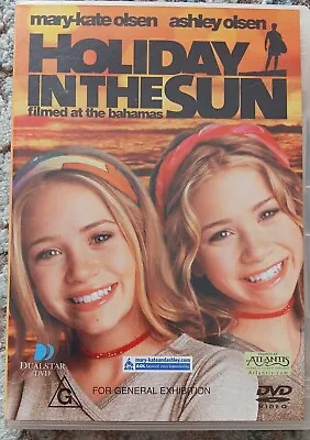 HOLIDAY IN THE SUN DVD Ashley & Mary-Kate Olsen TWINS Region 4 RARE OOP HTF KIDS • £24.97