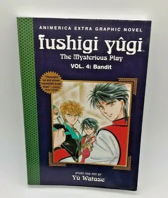 Fushigi Yugi The Mysterious Play Volume 4: Bandit • $5.56