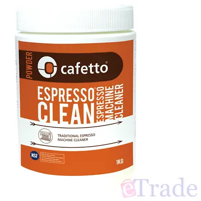 Cafetto Espresso Clean Powder 1kg Coffee Machine Cleaner For Professional Use • $24.50