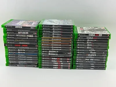 Microsoft Xbox One Game Lot With Cases You Pick & Choose  Buy More! Save More! • $5.99