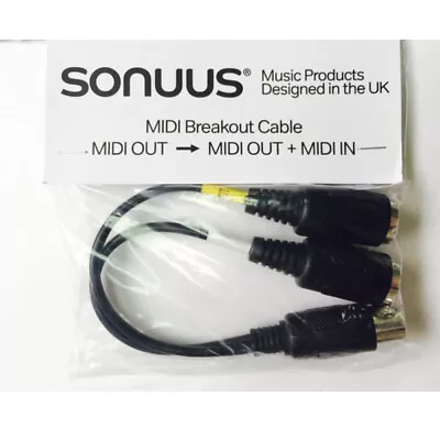 Sonuus MIDI Breakout Cable For G2M (Version 3) • $24.99