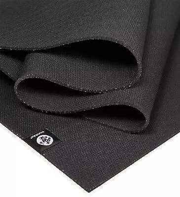 Manduka X Black Yoga Mat Easy To Carry Portable Durable Non Slip 180cm • $73.44