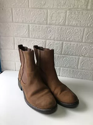 Clarks Ankle Boots Brown / Tan Size UK 6.5 Uk • £19.99