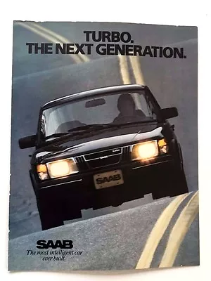 1982 SAAB 900 Turbo And APC Original Car Sales Brochure Folder • $6.84