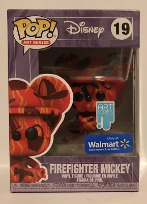 Funko Pop! Disney Art Series Firefighter Mickey Figure #19 Walmart • $19.99