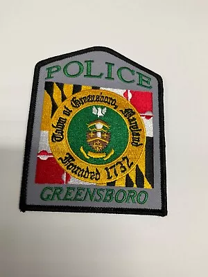 Greensboro Police State Maryland MD Colorful • $9.99