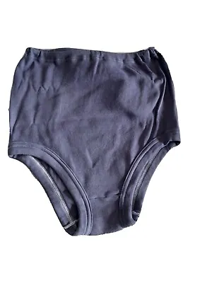 60S 70S School Gym Knickers   Netball  PE/Games/ Briefs   Interlock Cuff Leg • £10.99