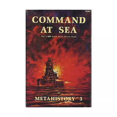 Metagaming MicroHistory MetaHistory #3 - Command At Sea Box VG+ • $30