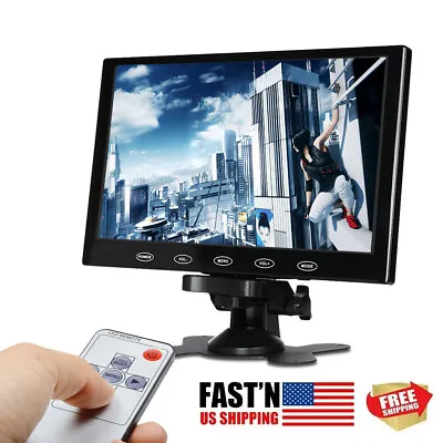 7 /9  CCTV Monitor PC Screen AV VGA HDMI 1080P Display For DSLR Raspberry Pi 3B • $51.99