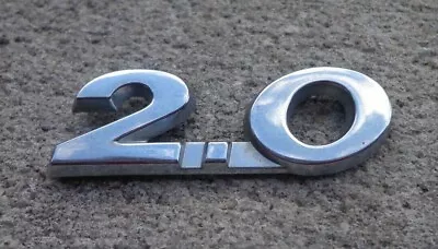 $10.91 • Buy Volkswagen VW 2.0 Trunk Emblem Badge Decal Symbol Jetta Passat CC OEM Genuine