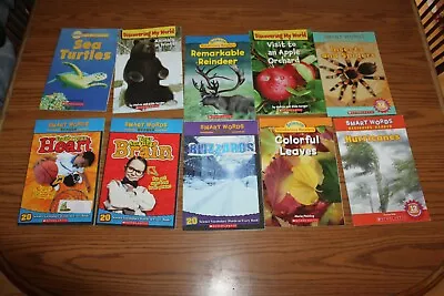 10 Science Vocabulary Smart Words Sight Discovery Reader Books Lot Animal Body • $10.99