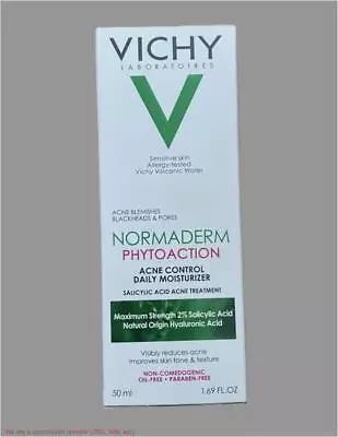 Vichy Normaderm PhytoAction Acne Control Daily Moisturizer 1.69oz • $16.99