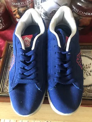 Kappa VintageTrainers/sneakers Size 6 Blue Suede With Pink Trim Used • £5