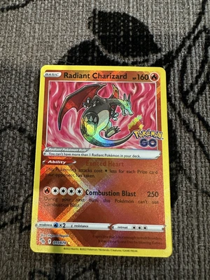 $15.50 • Buy Radiant Charizard 011/078 Pokémon Go Mint