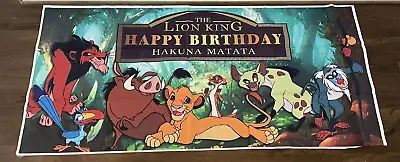 Lion King Banner Party Decoration • $19.99