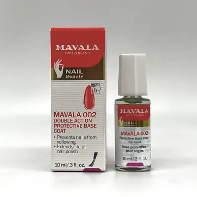 Mavala - Nail Beauty - Mavala 002 Double Action Protective Base Coat - 10 Ml / 0 • $14.95