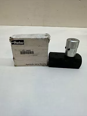 Parker In-line Flow Control Valve F Series F800S • $49.99