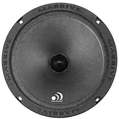 Massive Car Audio 6.5  Mid-Range Speaker 120 Watts 8 Ohm M6E • $22.99