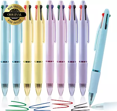 Drawdart Multicolor Pen In One Ballpoint Pen 4-In-1 Multi Colored Pens Retract • $7.99