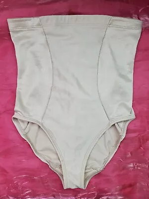 Mircle Suit Satin Panty Girdle Brief Size Large High Waist Tummy Cincher Shaper • $47.97