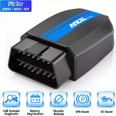 ANCEL BD300 For BMW Bluetooth OBD2 Scanner Automotive Car Diagnostic Scan Tool • $49.99