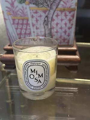 Diptyque Mimosa Small Candle 2.4oz Used 1x Bougie • $9.99